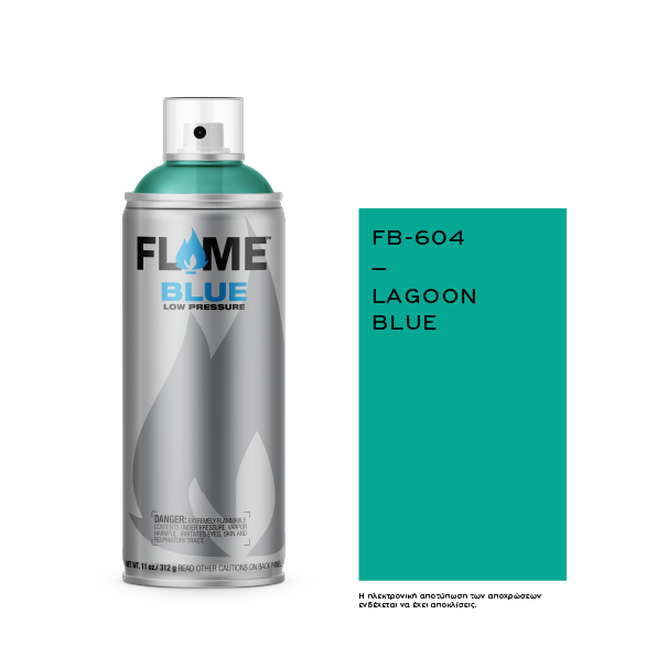 COSMOS LAC FLAME™ BLUE FB-604 LAGOON BLUE - 400ml