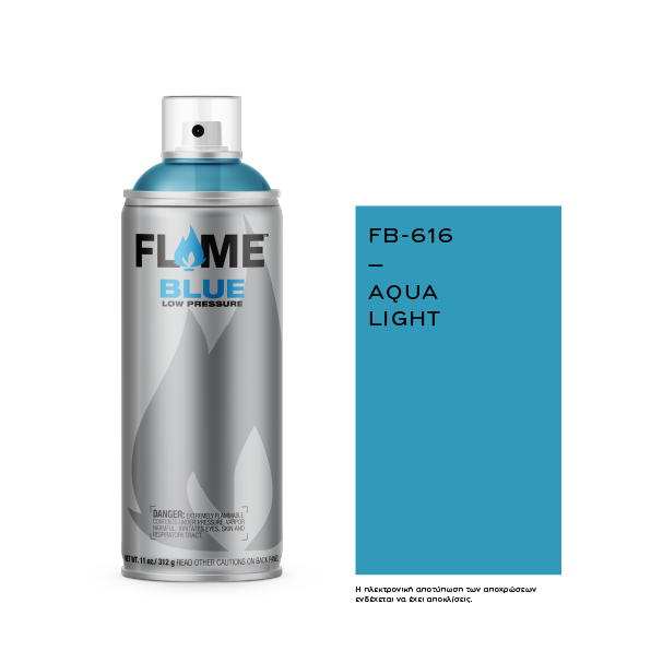 COSMOS LAC FLAME™ BLUE FB-616 AQUA LIGHT - 400ml