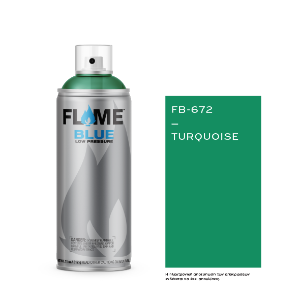 COSMOS LAC FLAME™ BLUE FB-672 TURQUOISE - 400ml