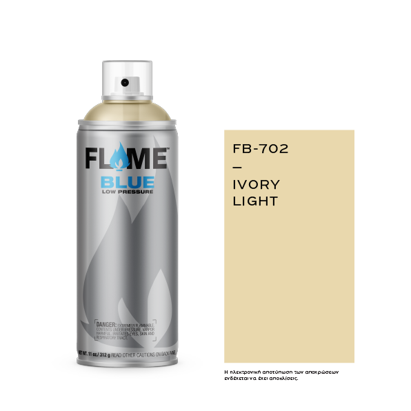 COSMOS LAC FLAME™ BLUE FB-702 IVORY LIGHT - 400ml