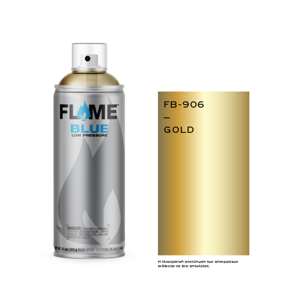 COSMOS LAC FLAME™ BLUE FB-906 GOLD - 400ml