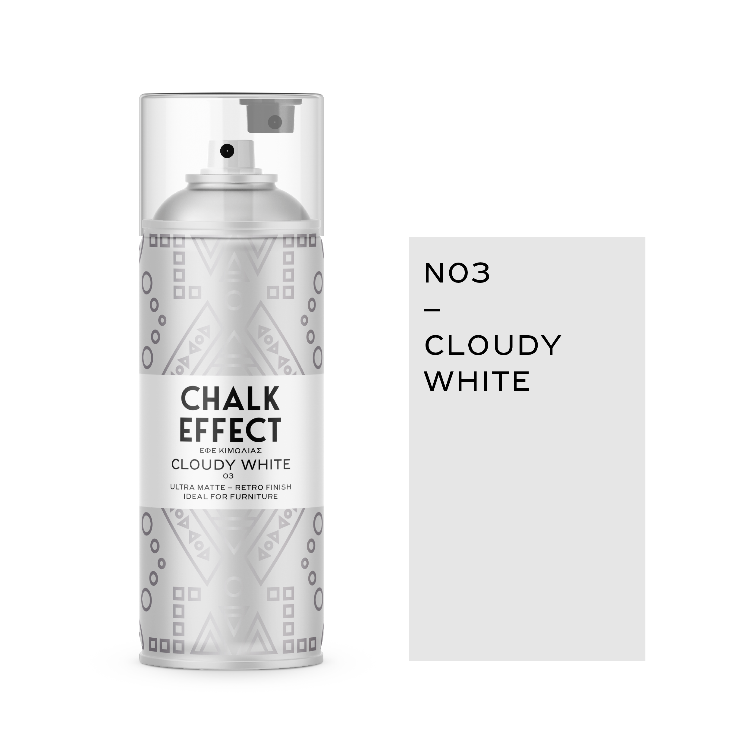 COSMOS LAC CHALK EFFECT - N03 - CLOUDY WHITE - 400ml