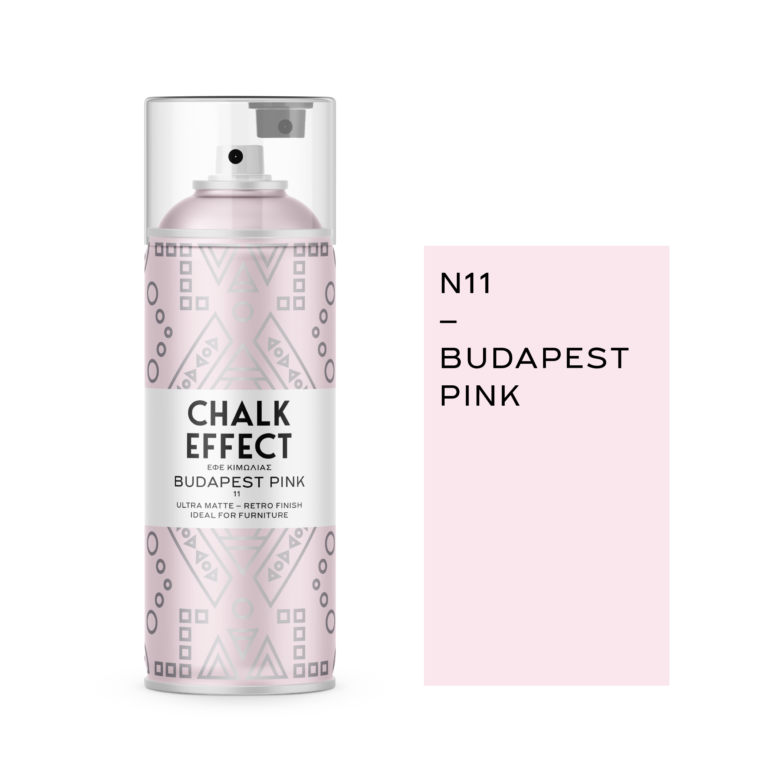COSMOS LAC CHALK EFFECT - N11 - BUDAPEST PINK - 400ml
