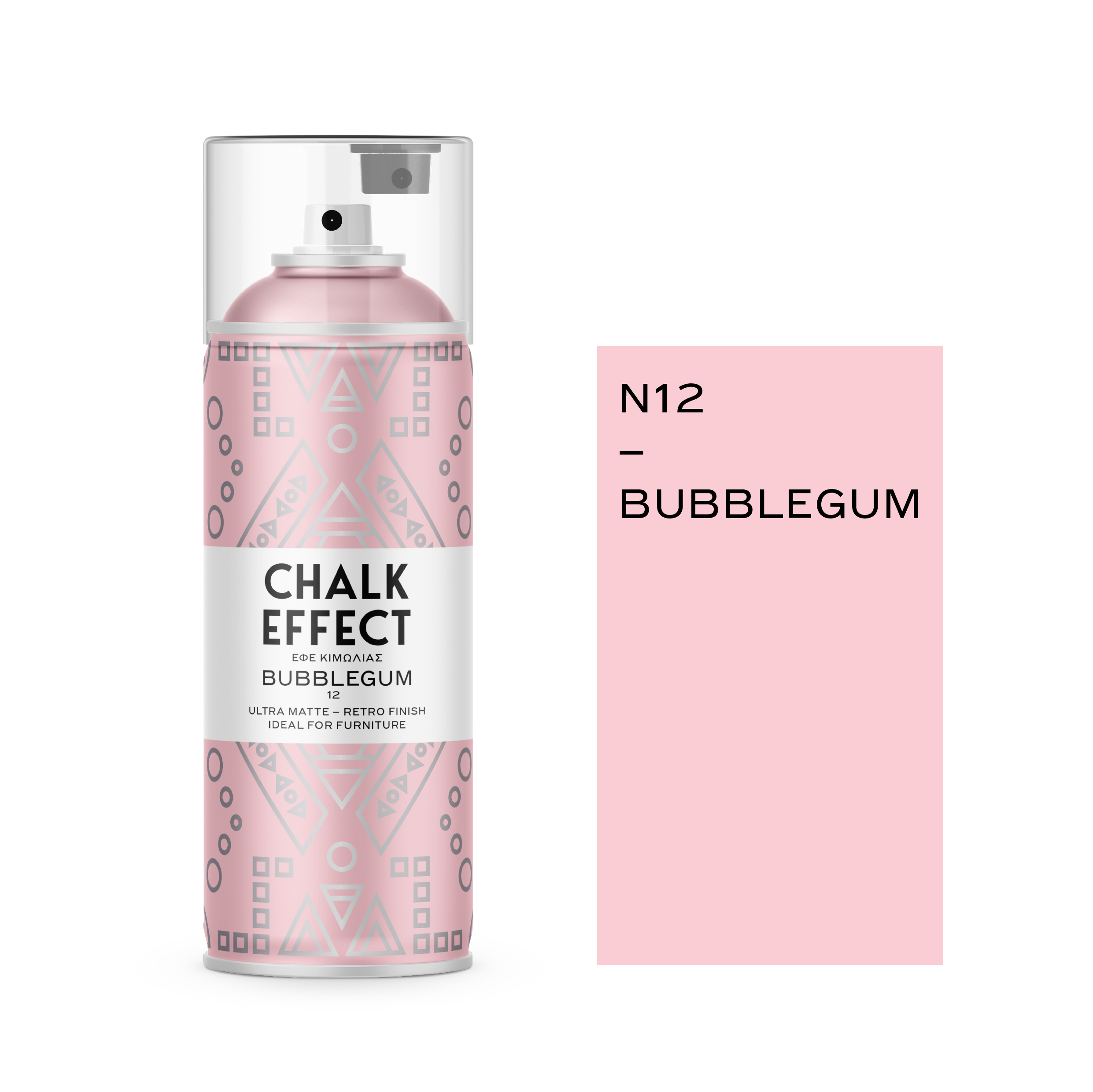 COSMOS LAC CHALK EFFECT - N12 - BUBBLEGUM - 400ml