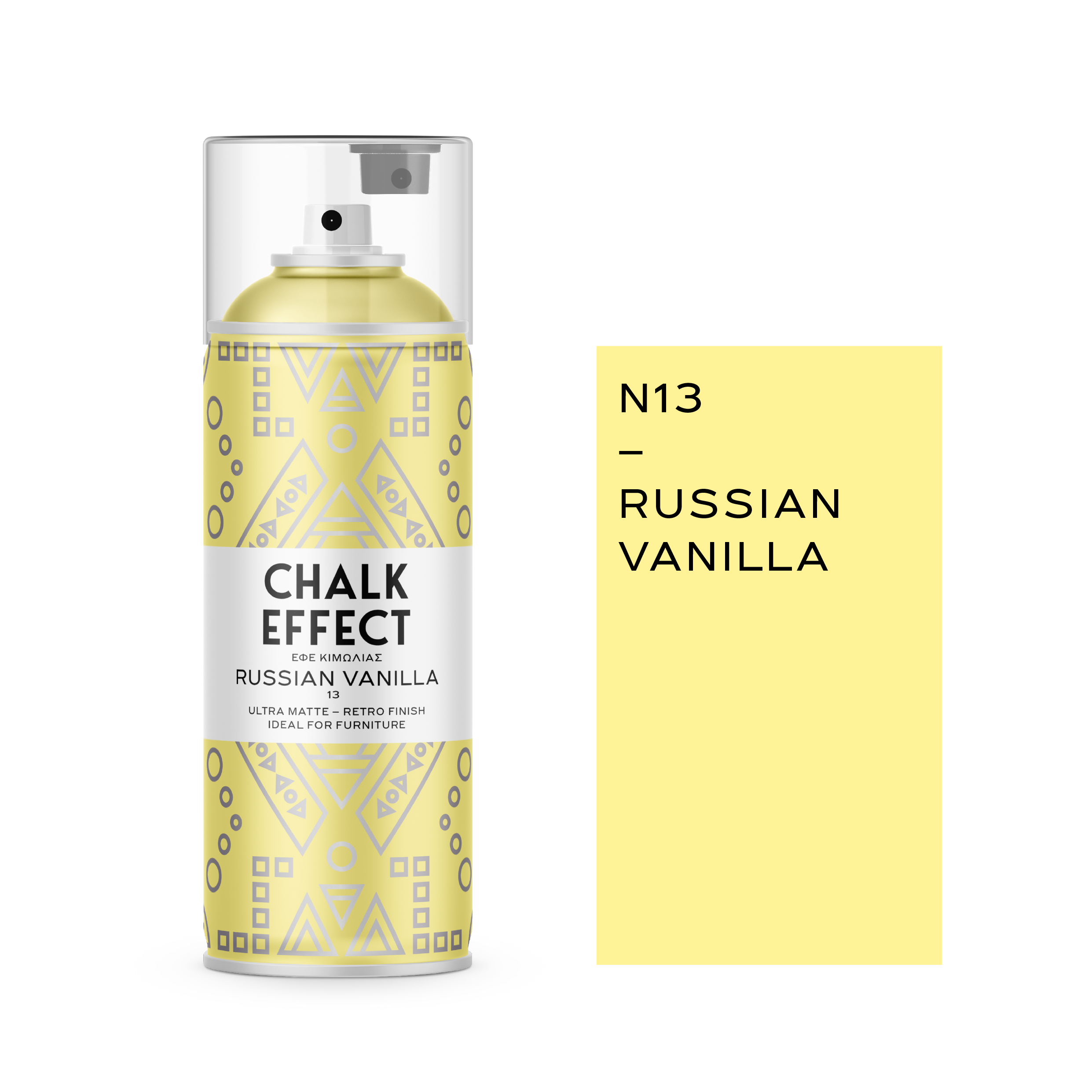 COSMOS LAC CHALK EFFECT - N13 - RUSSIAN VANILLA - 400ml