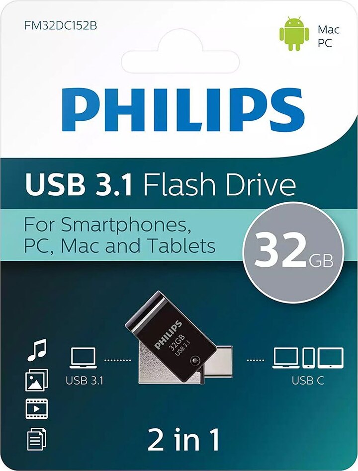 Philips USB 3.1 Flash Drive 32GB
