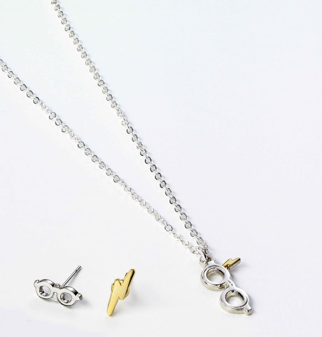 The Carat Shop Harry Potter Set with Necklace & Earrings (Yule Ball)