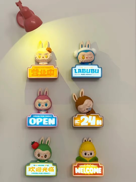 LABUBU - THE MONSTERS Wacky Mart Series-Fridge Magnet Blind Box By Pop Mart