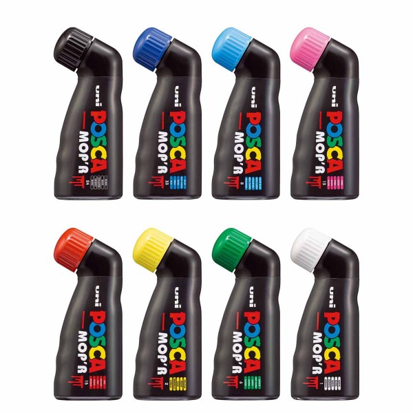 POSCA MOP'R PCM-22 (3-19mm.) Black 24