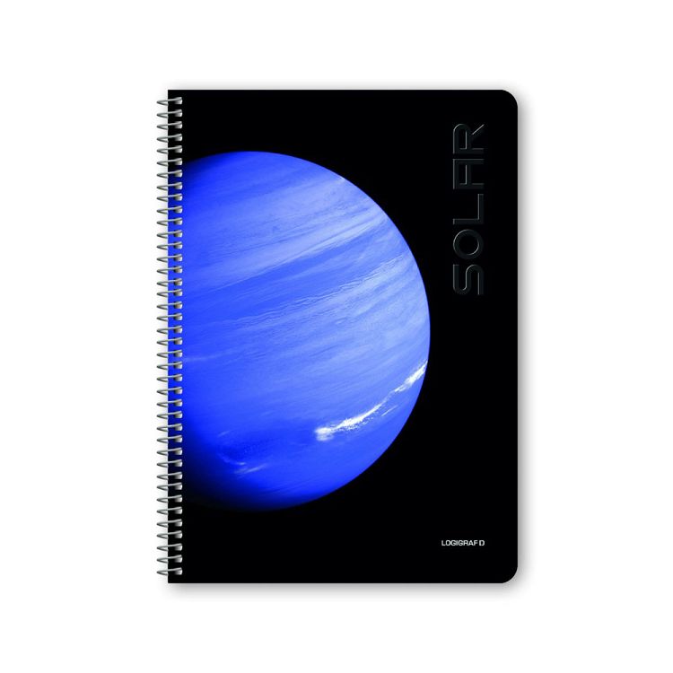 SOLAR Τετράδιο Σπιράλ Wirelock B5/17Χ25 2 Θέματα (10τμχ)