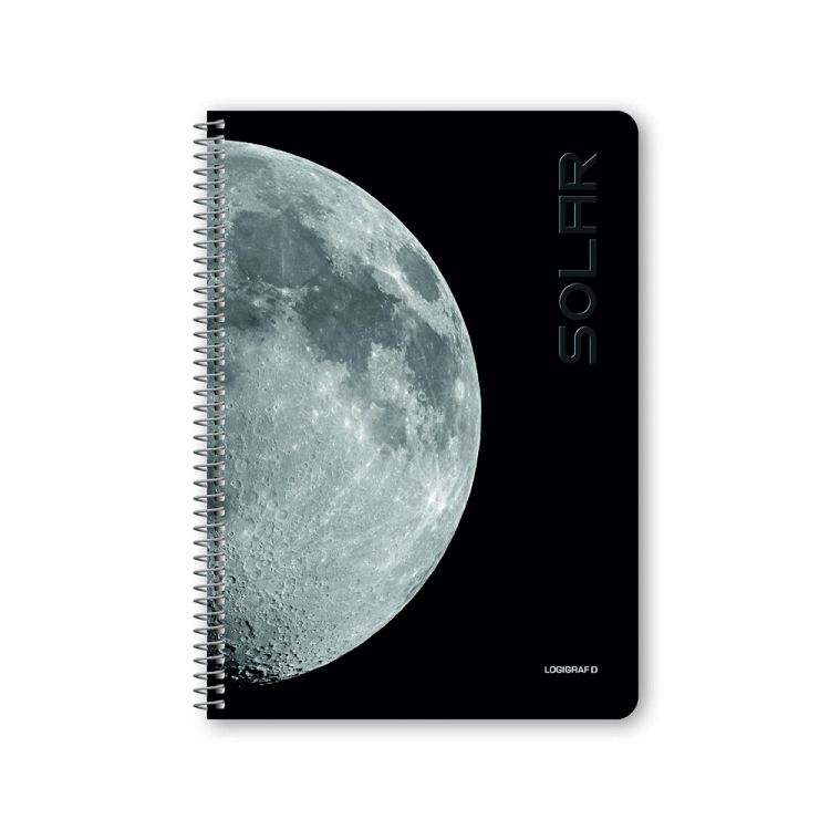 SOLAR Τετράδιο Σπιράλ Wirelock B5/17Χ25 2 Θέματα (10τμχ)