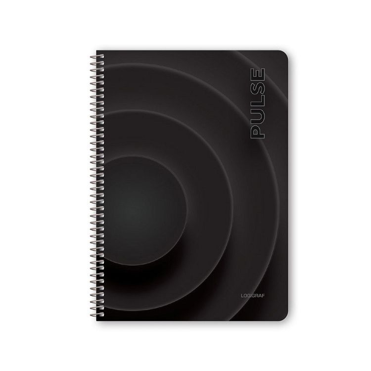 PULSE Τετράδιο Σπιράλ Wirelock B5/17Χ25 2 Θέματα (10τμχ)