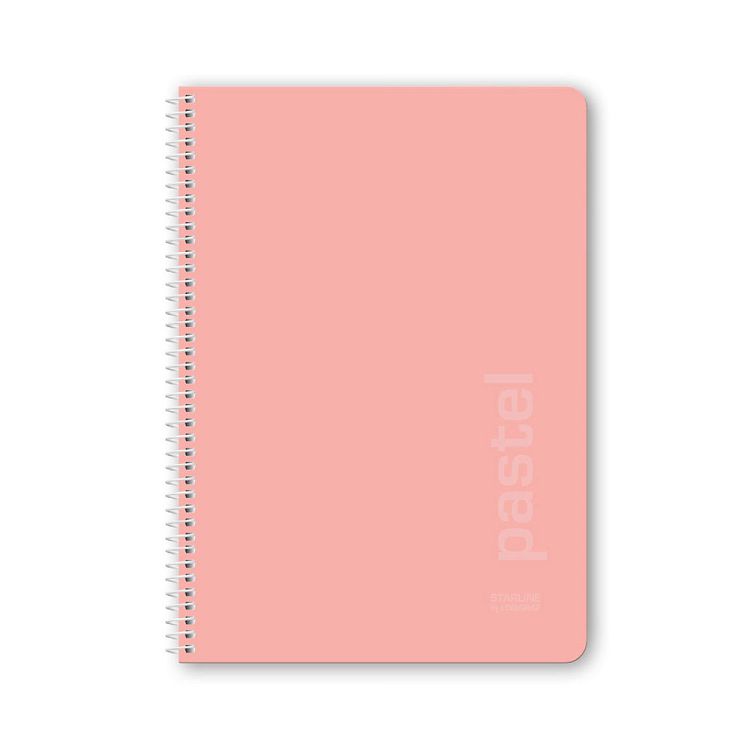 PASTEL STARLINE Τετράδιο Σπιράλ Wirelock B5/17Χ25 2 Θέματα (10τμχ)