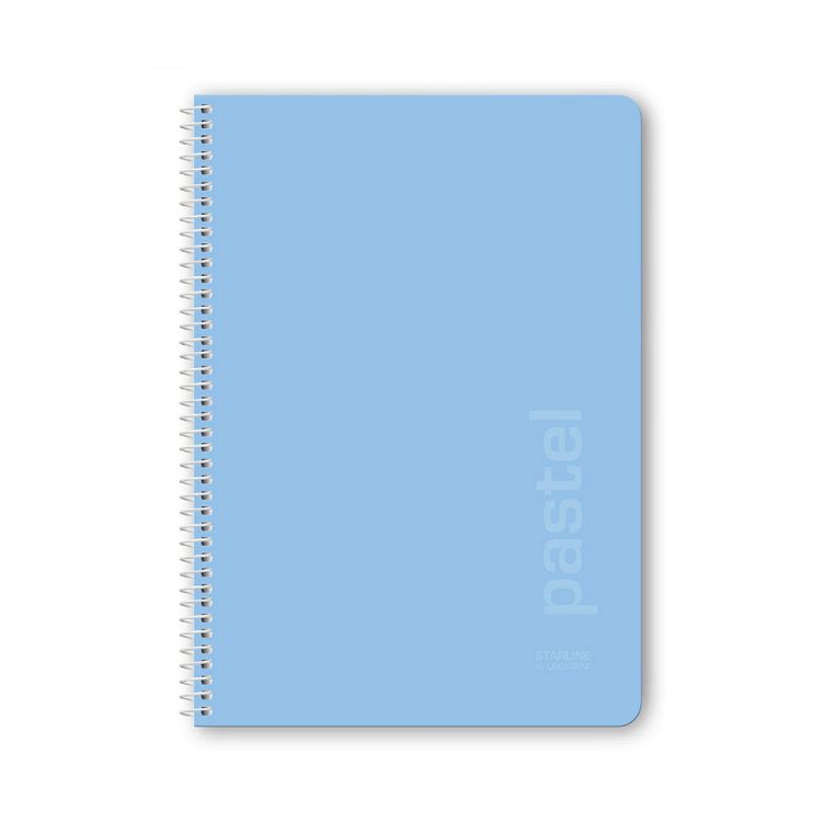 PASTEL STARLINE Τετράδιο Σπιράλ Wirelock B5/17Χ25 2 Θέματα (10τμχ)