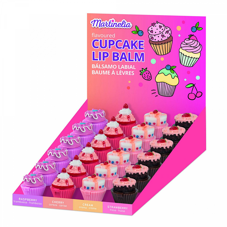 Lip Balm 3gr CUPCAKE, σε 4 Γεύσεις