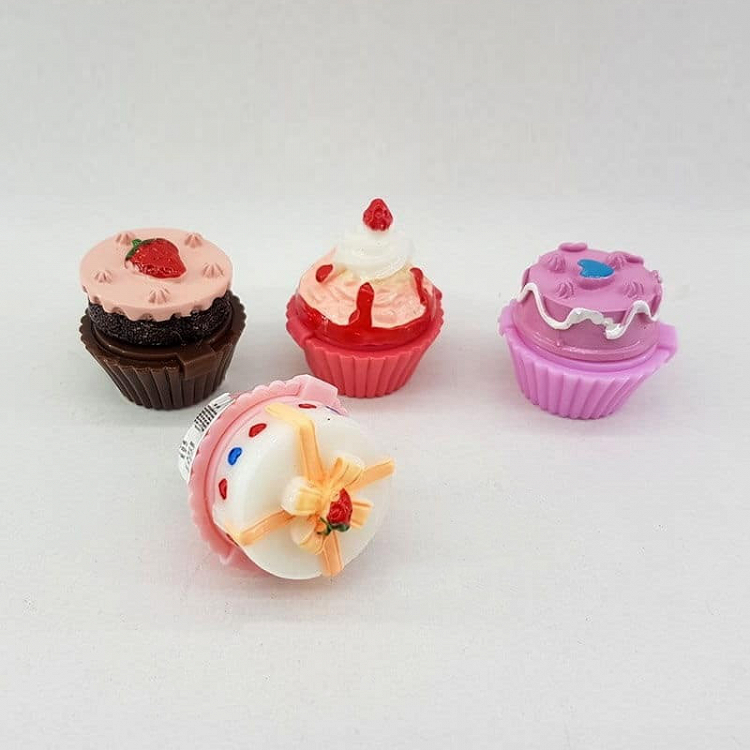 Lip Balm 3gr CUPCAKE, σε 4 Γεύσεις