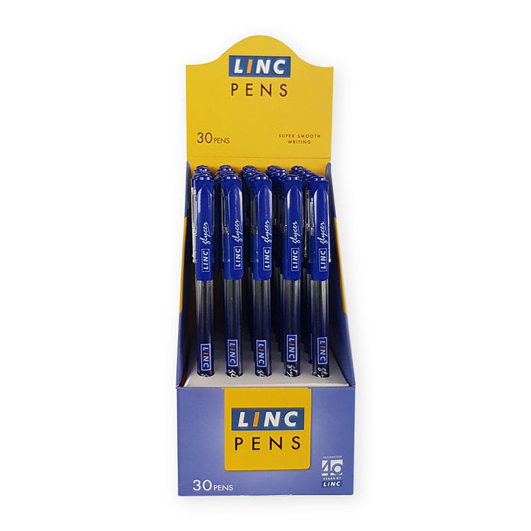 Ball pen LINC Glycer/blue, κουτί 30τμχ