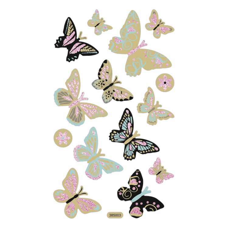 Σετ Αυτοκόλλητα Craft Paper, 8 Φύλλα 10X16 εκ, ROMANTIC