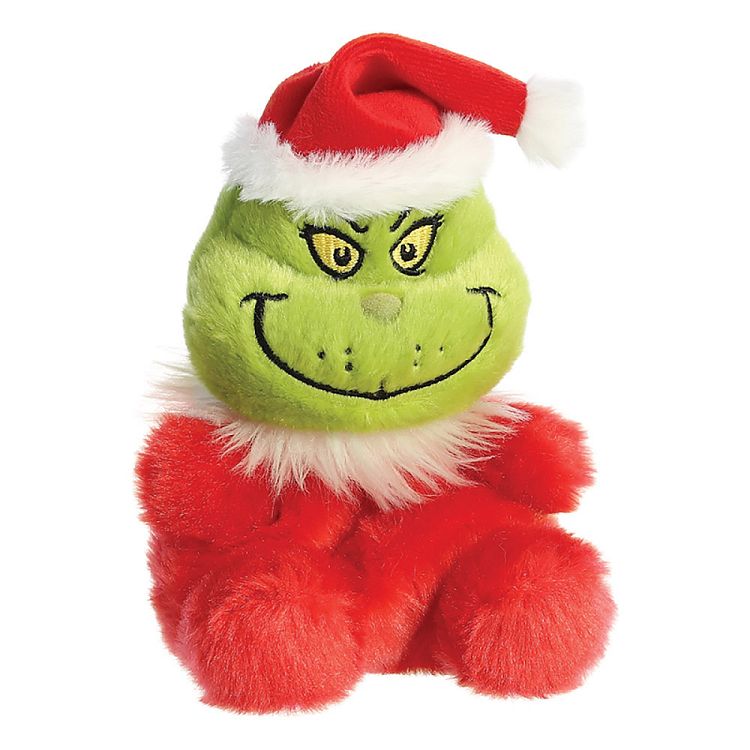 PALM PALS Λούτρινο GRINCH Αγιος Βασίλης 13εκ
