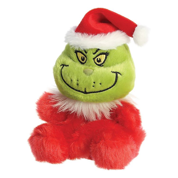 PALM PALS Λούτρινο GRINCH Αγιος Βασίλης 13εκ