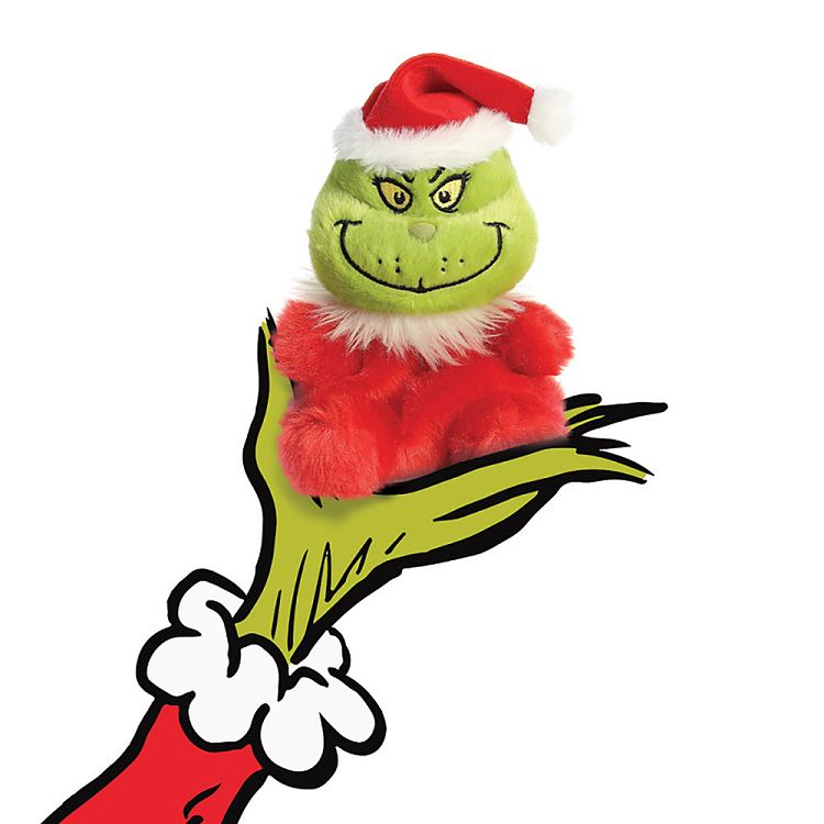 PALM PALS Λούτρινο GRINCH Αγιος Βασίλης 13εκ