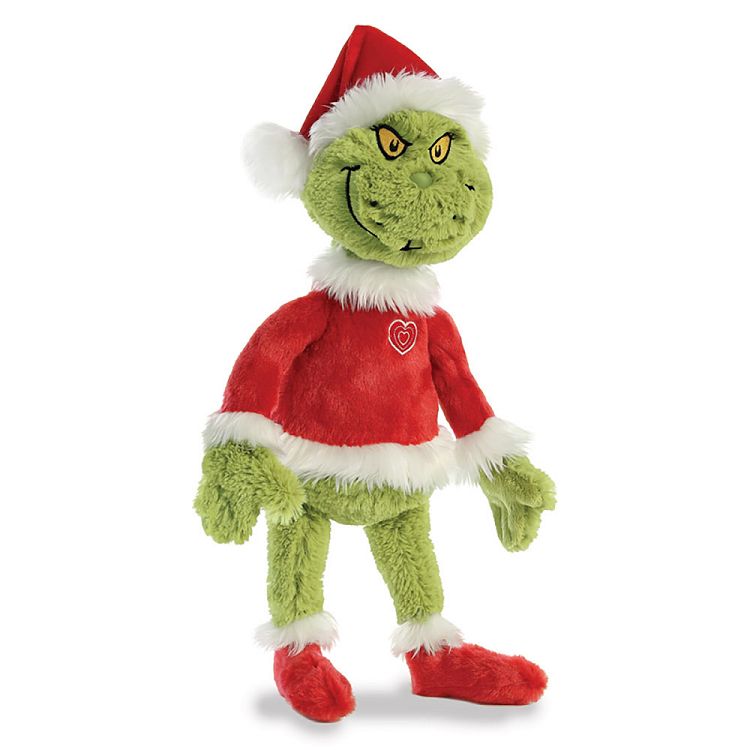SANTA GRINCH Λούτρινο Κουκλάκι 46εκ