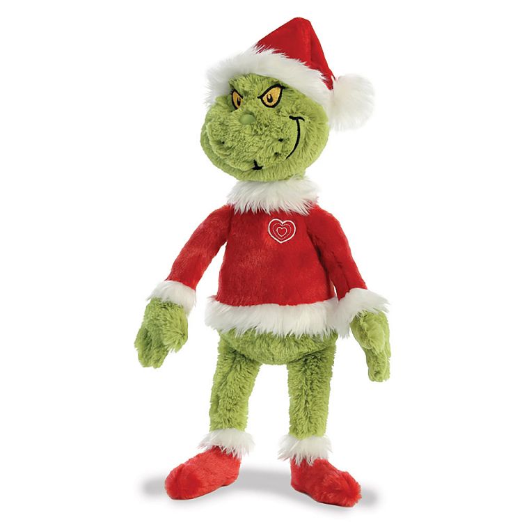 SANTA GRINCH Λούτρινο Κουκλάκι 46εκ