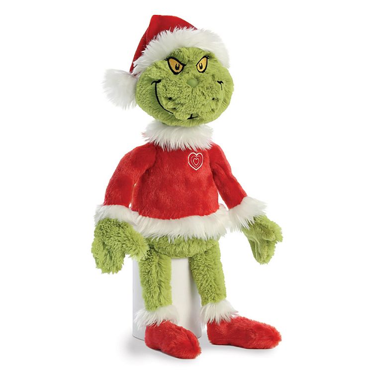 SANTA GRINCH Λούτρινο Κουκλάκι 46εκ