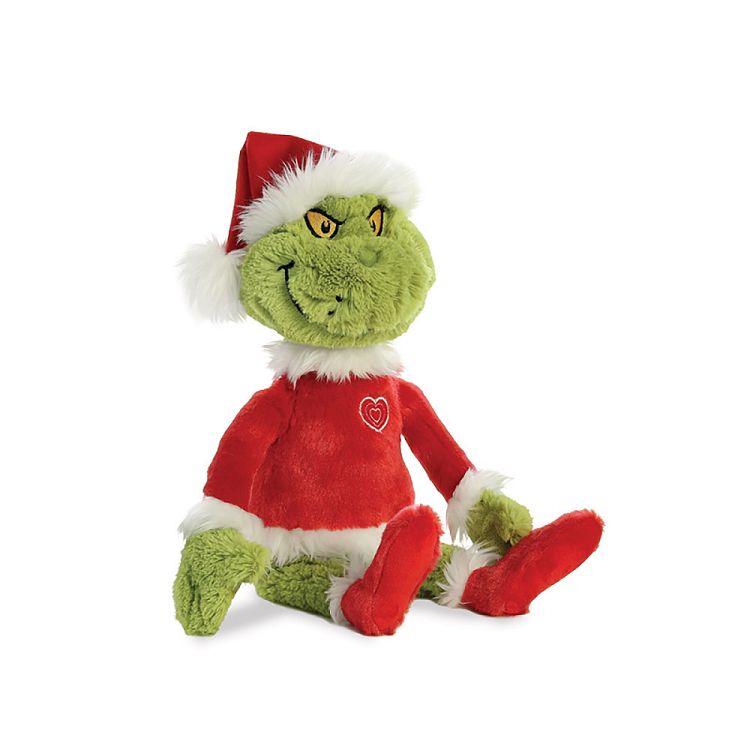 SANTA GRINCH Λούτρινο Κουκλάκι 46εκ