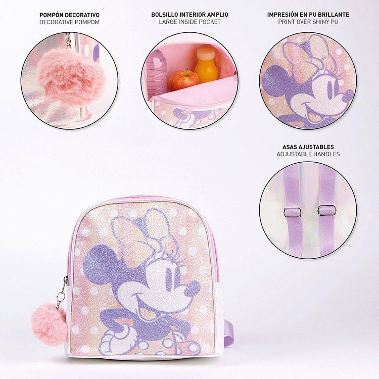 Casual Τσάντα Πλάτης DISNEY Minnie Mouse Sparkly