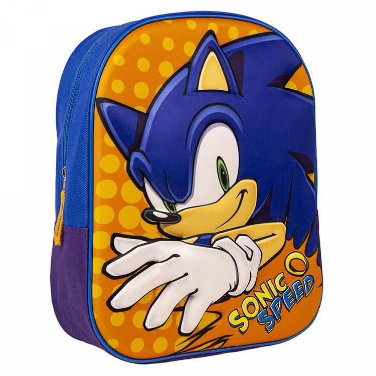 Παιδική Τσάντα Πλάτης 3D SONIC THE HEDGEHOG