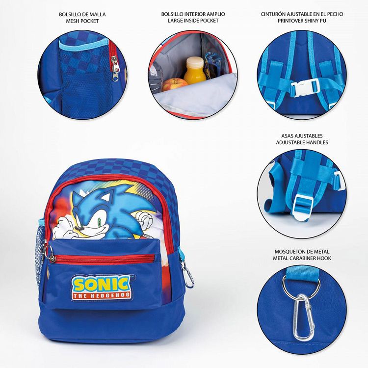 Τσάντα Πλάτης 27εκ για Trekking SONIC THE HEDGEHOG