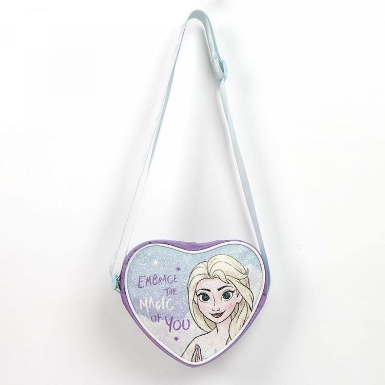 Τσαντάκι Ώμου 14εκ σε σχήμα Καρδιάς DISNEY Frozen