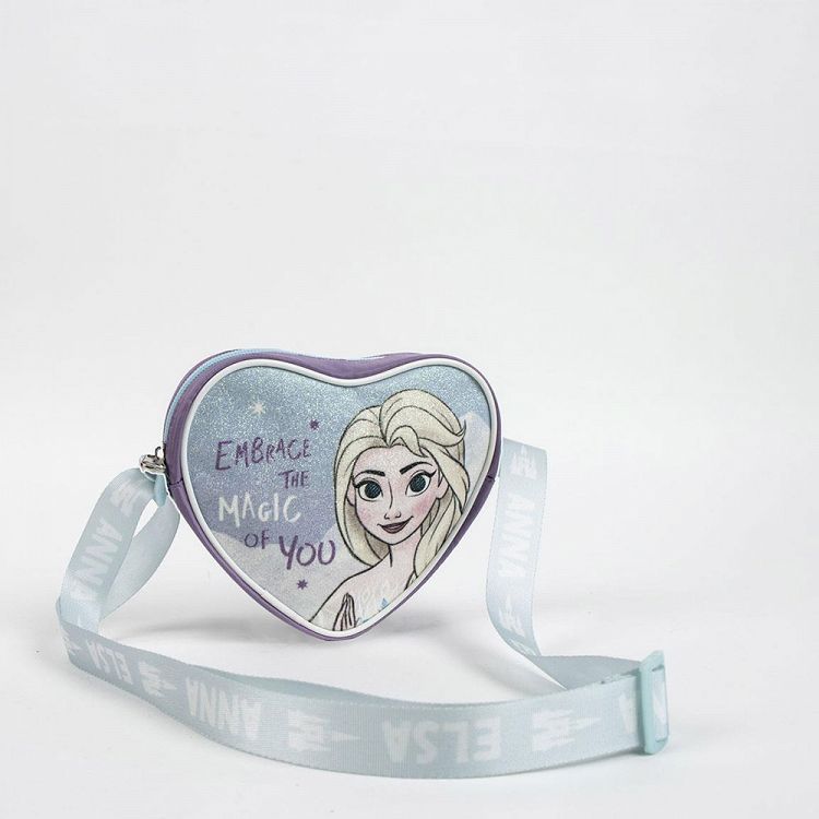 Τσαντάκι Ώμου 14εκ σε σχήμα Καρδιάς DISNEY Frozen