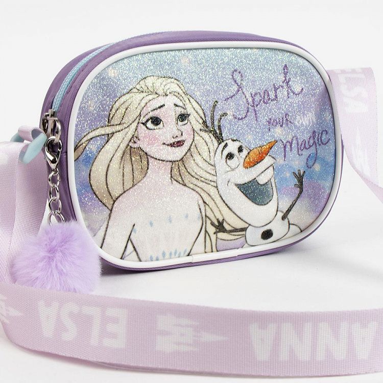 Τσαντάκι Ώμου 11εκ Οβάλ DISNEY Frozen Fantasia