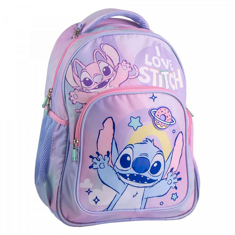 Σχολική Τσάντα Πλάτης 42εκ DISNEY Lilo & Stitch I Love Stitch