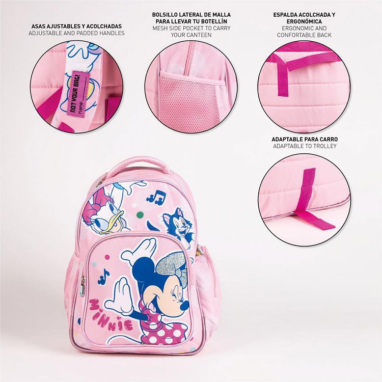 Σχολική Τσάντα Πλάτης 42εκ DISNEY Minnie Mouse