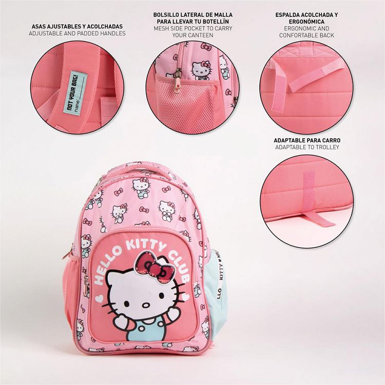 Σχολική Τσάντα Πλάτης 42εκ HELLO KITTY