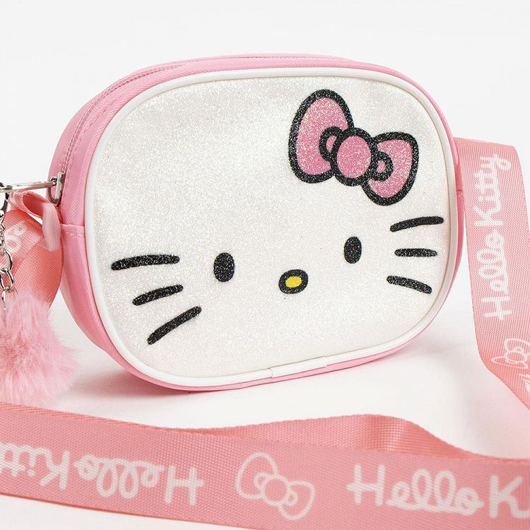 Τσαντάκι Ώμου 11εκ Οβάλ HELLO KITTY Fantasy