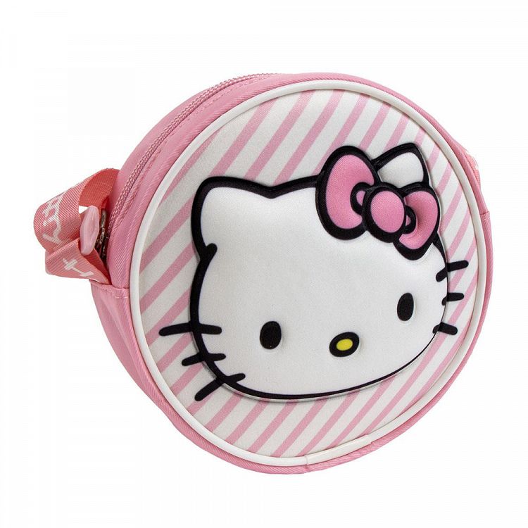 Τσαντάκι Ώμου 3D Στρογγυλό HELLO KITTY