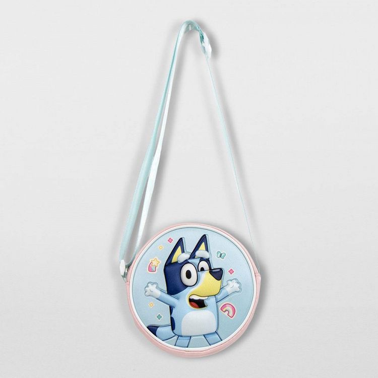 3D Τσαντάκι Ώμου 13εκ Στρογγυλό BLUEY