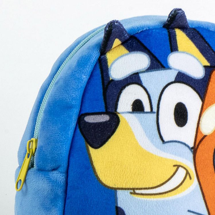 Απαλή Τσάντα Πλάτης 22εκ Παιδικού Σταθμού BLUEY Μπλε