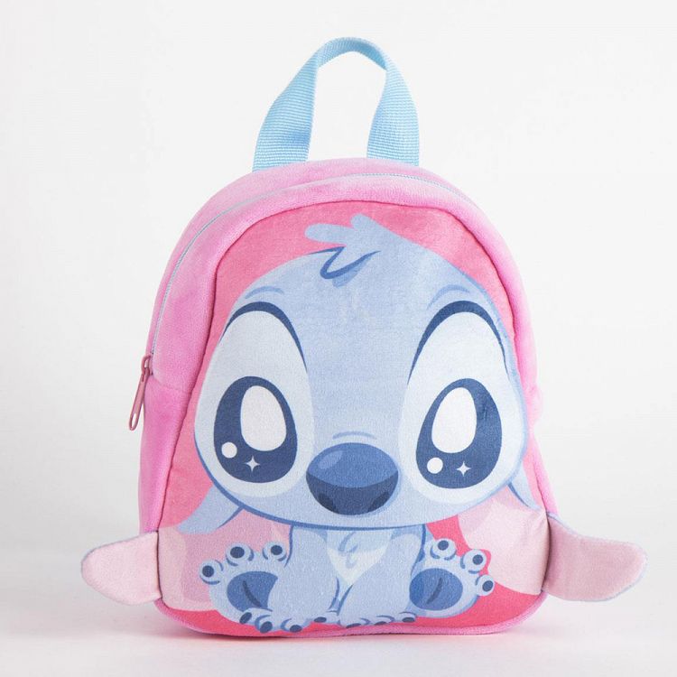 Απαλή Τσάντα Πλάτης 22εκ Παιδικού Σταθμού DISNEY Lilo & Stitch