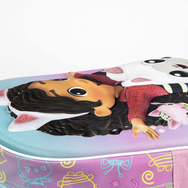 3D Τσάντα Πλάτης 31εκ Νηπιαγωγείου GABBY´S DOLLHOUSE