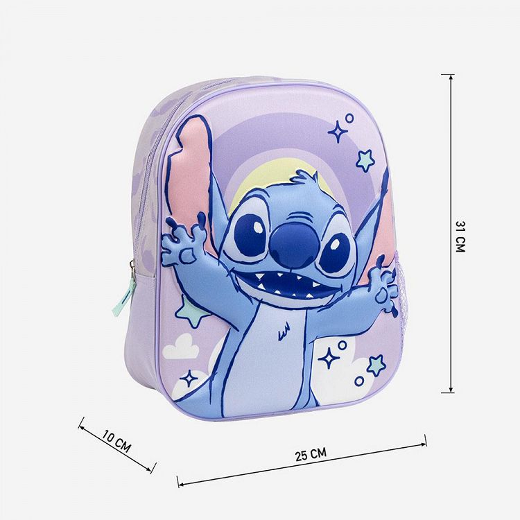 3D Τσάντα Πλάτης 31εκ Νηπιαγωγείου DISNEY Lilo & Stitch