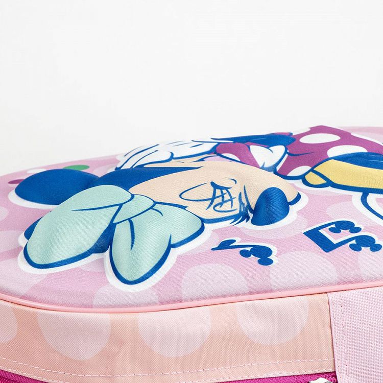 3D Τσάντα Πλάτης 31εκ Νηπιαγωγείου DISNEY Minnie Mouse