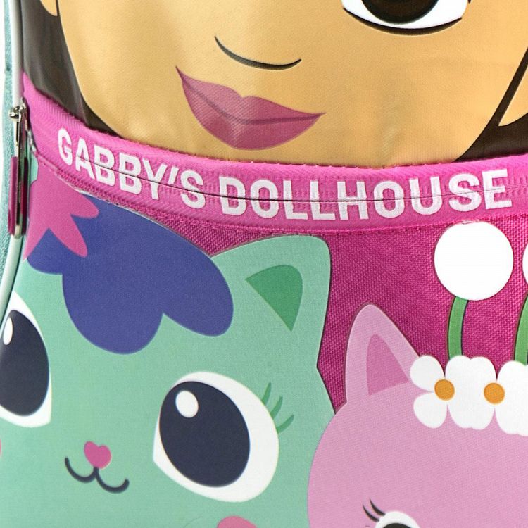Παιδική Τσάντα Πλάτης 30εκ με Αυτιά GABBY'S DOLLHOUSE