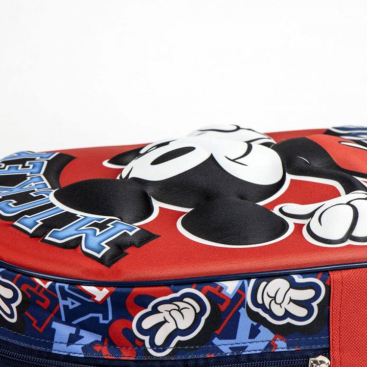 3D Τσάντα Πλάτης-Τρόλεϊ 31εκ Νηπιαγωγείου DISNEY Mickey Mouse