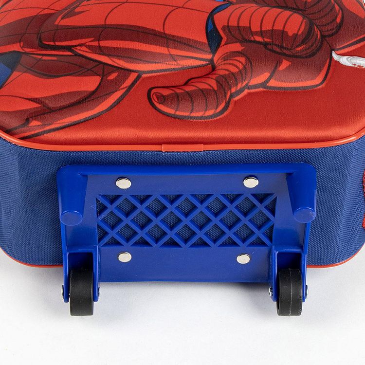 3D Τσάντα Πλάτης-Τρόλεϊ 31εκ Νηπιαγωγείου MARVEL SPIDERMAN Face