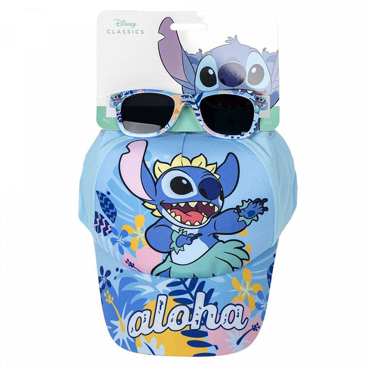 Σετ με Παιδικό Καπέλο Μ [6/9χρ] & Γυαλιά Ηλίου DISNEY Lilo & Stitch